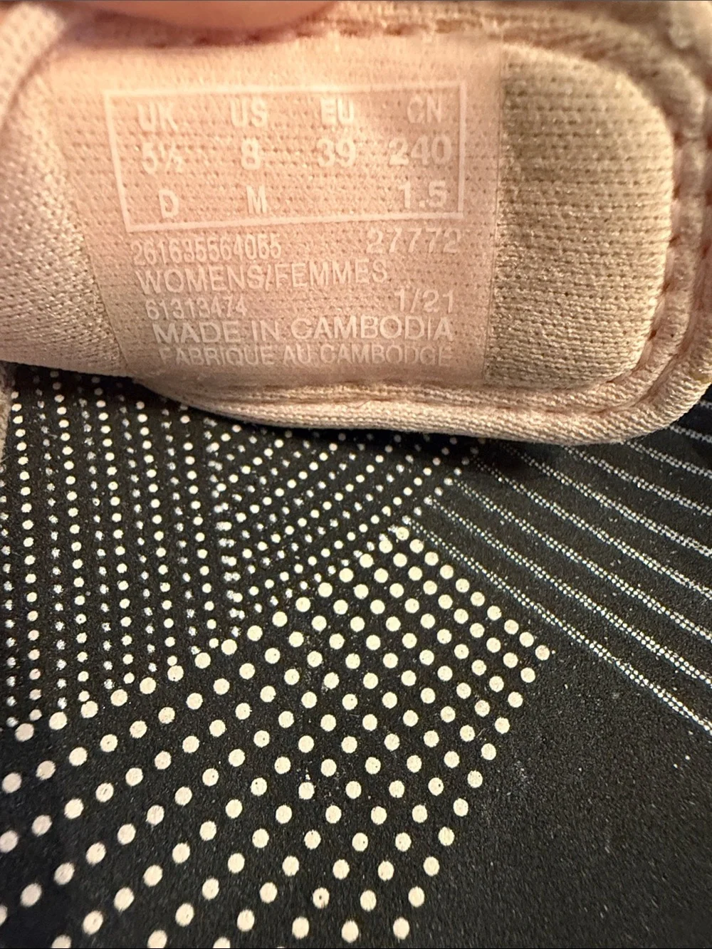Clarks soft pink